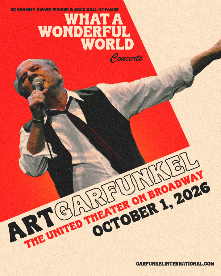 Art Garfunkel at United Theater on Broadway on October 1