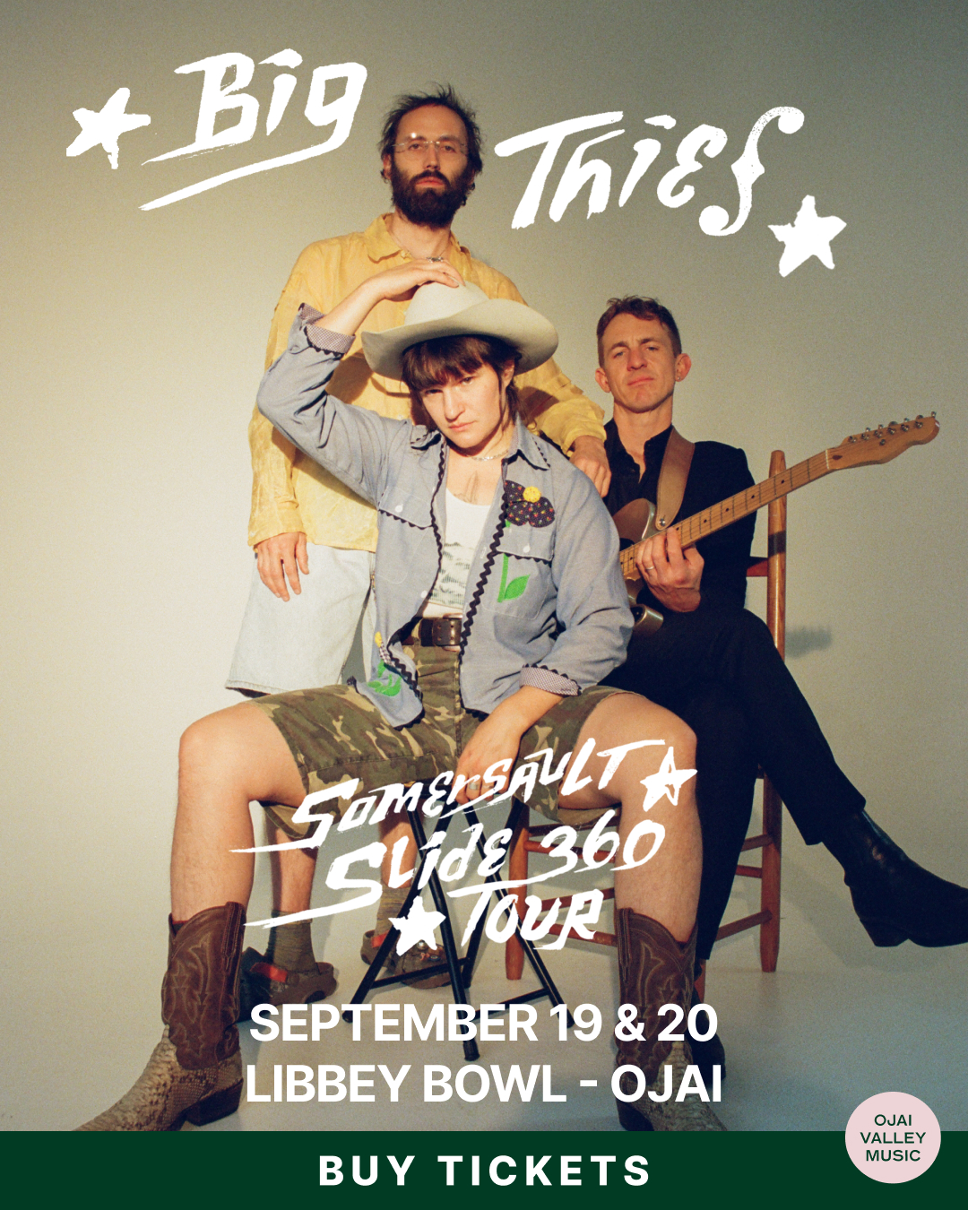 MEMBERS ONLY: Big Thief at The Libbey Bowl on September 20