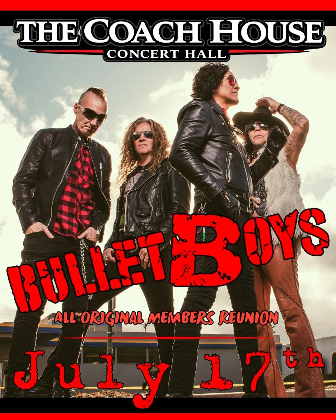 Bullet Boys at The Coach House on July 17th