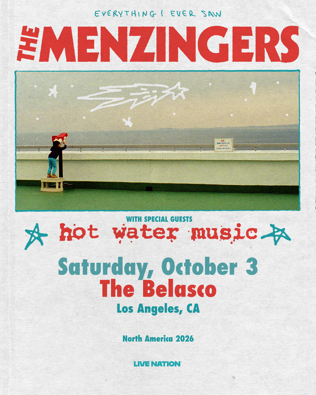 MEMBERS ONLY: The Menzingers at The Belasdco on October 3