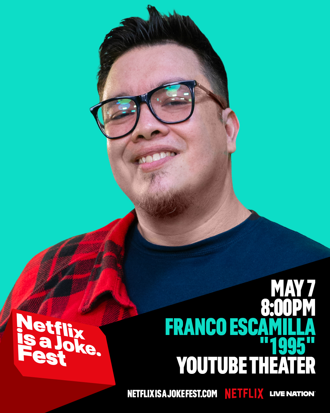 Francisco Escamilla at the YouTube Theatre on Thursday, May 7
