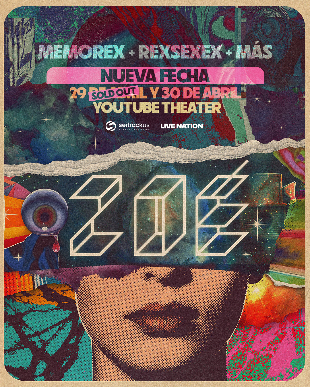 Zoé at the YouTube Theatre on Wednesday, April 29, 2026