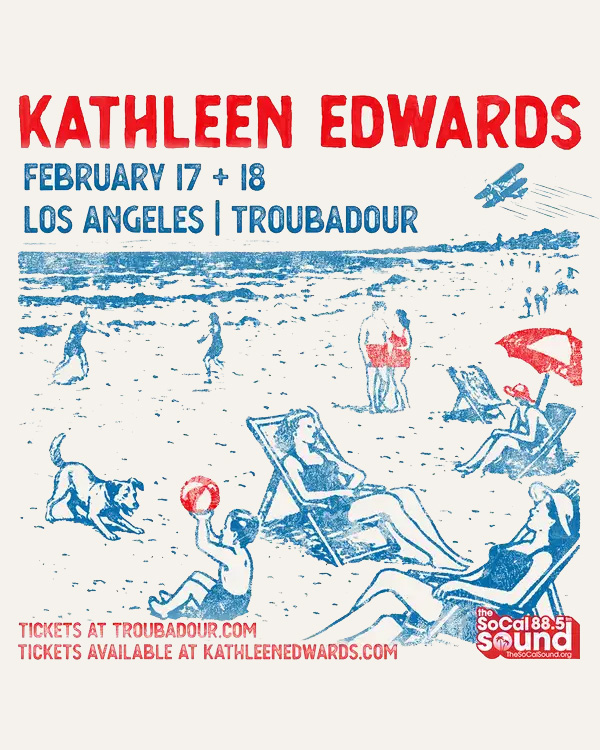 MEMBERS ONLY: The SoCal Sound presents Kathleen Edwards on February 18