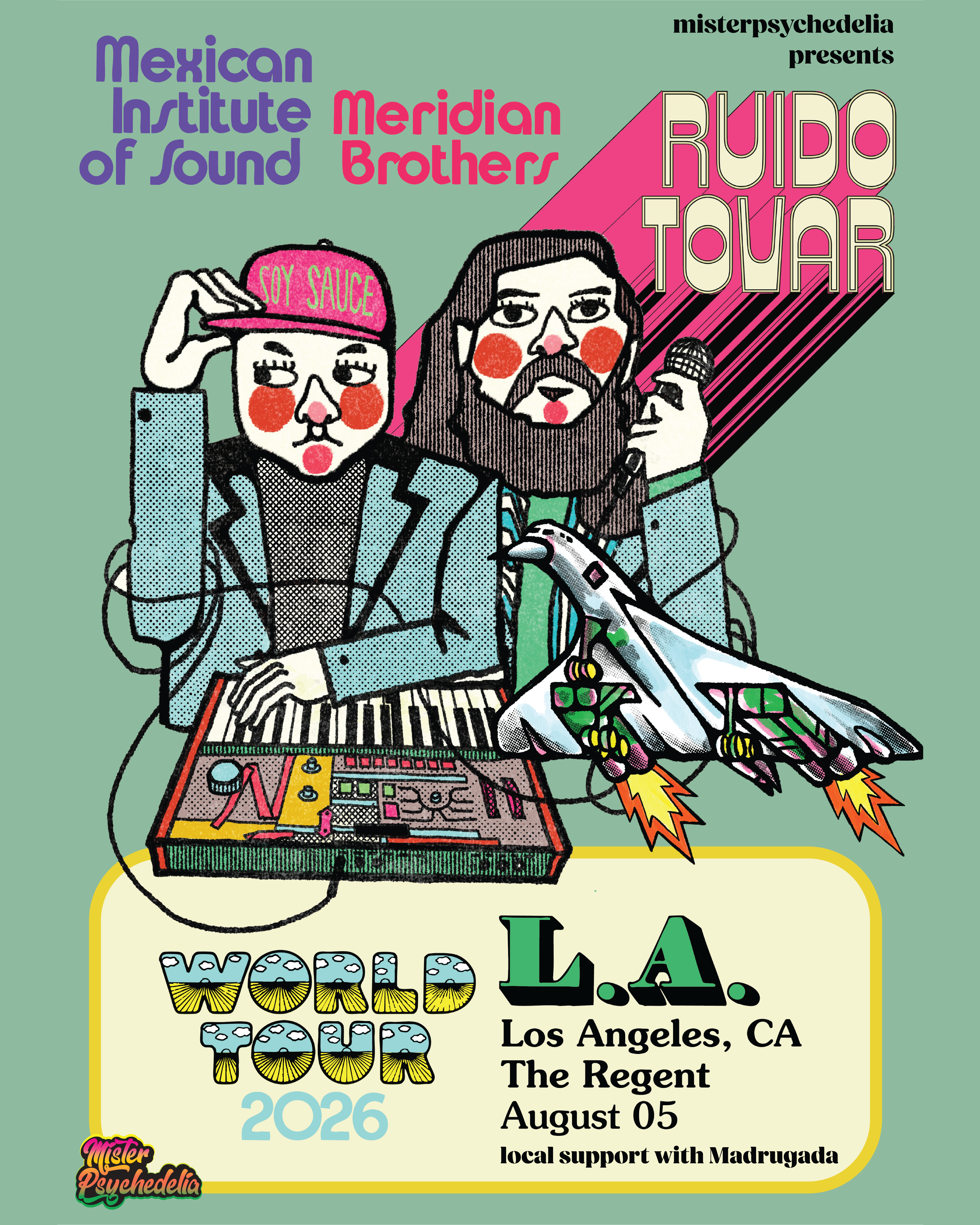 Mexican Institute of Sound & Meridian Brothers at the Regent on Wednesday, August 5